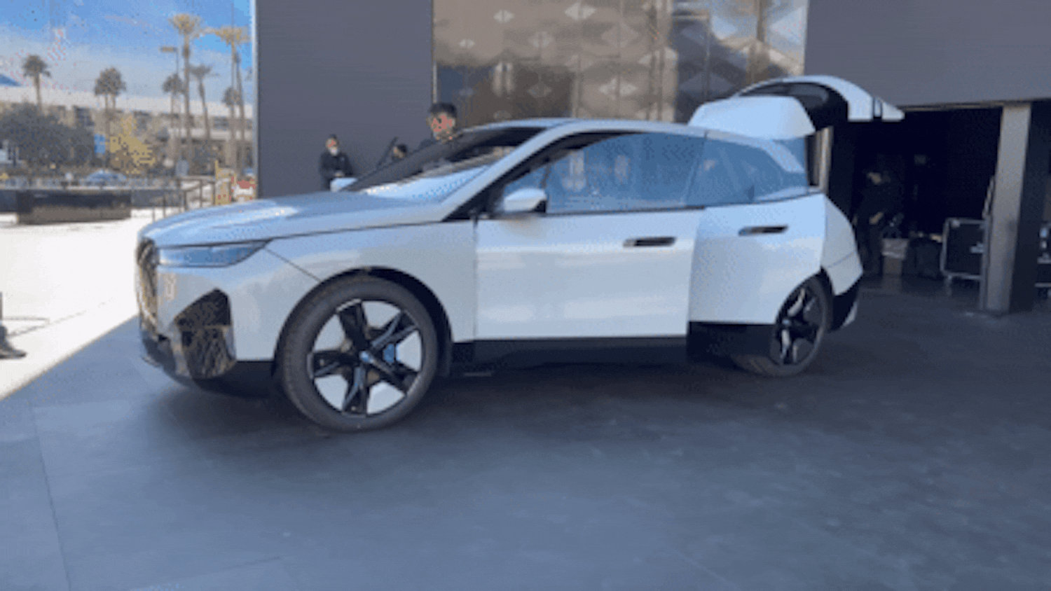 BMW-fordon med e-bläck